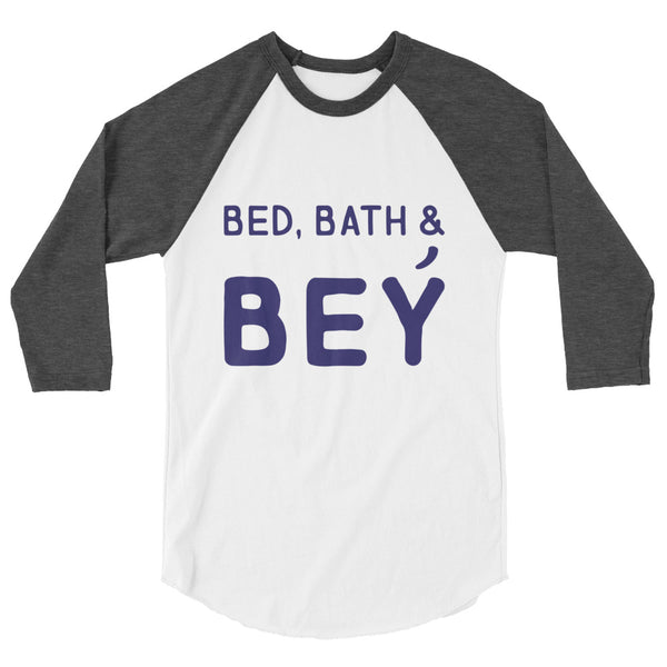 undefined Bed, Bath & Bey 3/4 Sleeve Raglan Shirt by Queer In The World Originals sold by Queer In The World: The Shop - LGBT Merch Fashion