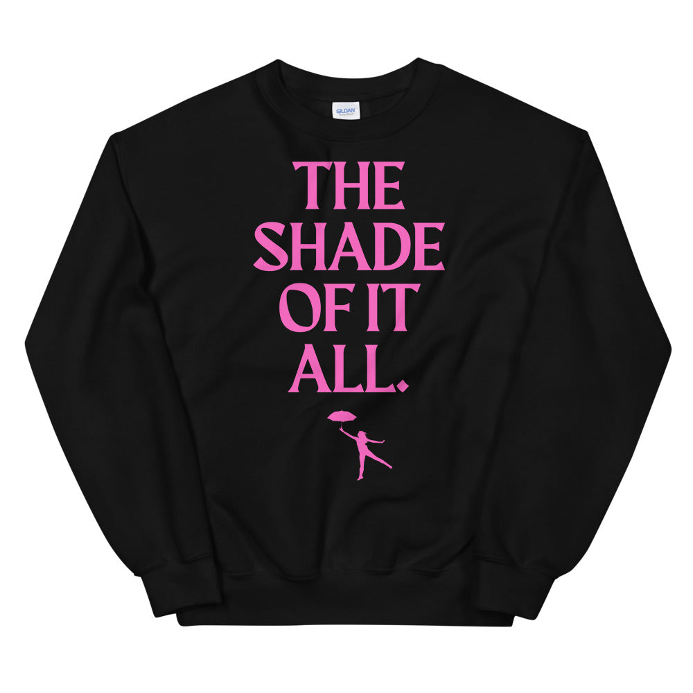 Black The Shade Of It All Unisex Sweatshirt by Queer In The World Originals sold by Queer In The World: The Shop - LGBT Merch Fashion