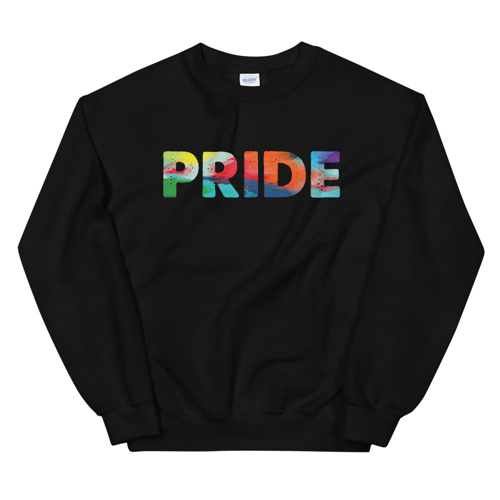 Black Pride Unisex Sweatshirt by Printful sold by Queer In The World: The Shop - LGBT Merch Fashion