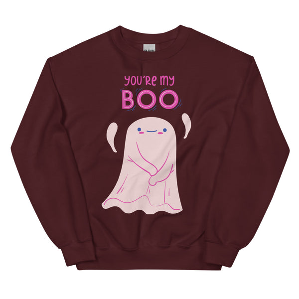 Maroon You're My Boo!  Unisex Sweatshirt by Queer In The World Originals sold by Queer In The World: The Shop - LGBT Merch Fashion