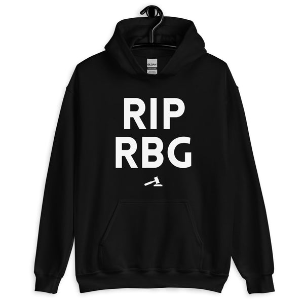 Black Rip RBG Unisex Hoodie by Queer In The World Originals sold by Queer In The World: The Shop - LGBT Merch Fashion