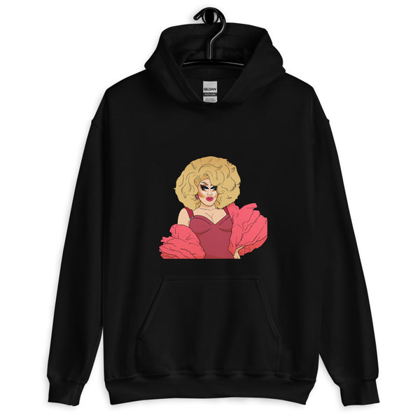 Black Sassy Trixie Mattel Unisex Hoodie by Queer In The World Originals sold by Queer In The World: The Shop - LGBT Merch Fashion