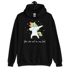 Black You Are Not On My Level Unisex Hoodie by Queer In The World Originals sold by Queer In The World: The Shop - LGBT Merch Fashion
