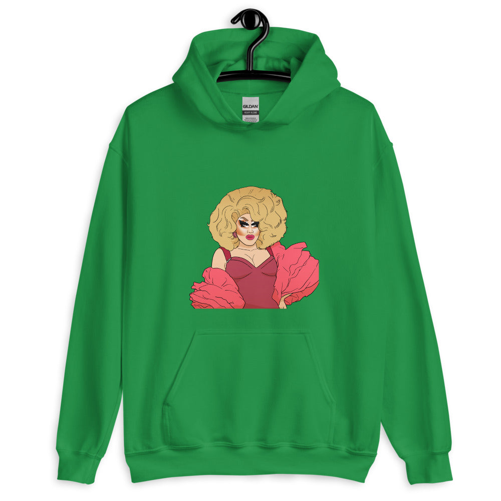 Irish Green Sassy Trixie Mattel Unisex Hoodie by Queer In The World Originals sold by Queer In The World: The Shop - LGBT Merch Fashion