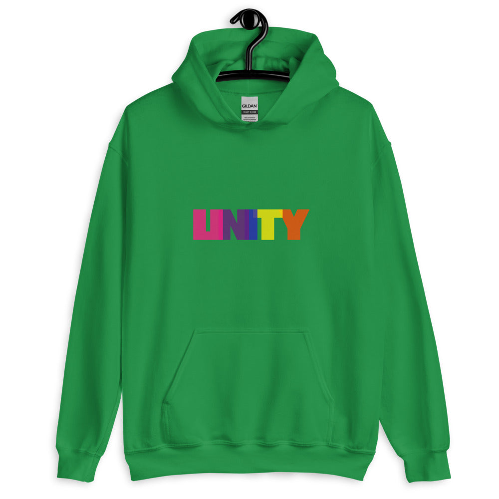 Irish Green Unity Unisex Hoodie by Queer In The World Originals sold by Queer In The World: The Shop - LGBT Merch Fashion