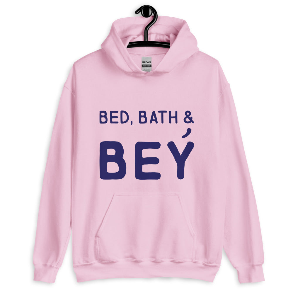 Light Pink Bed, Bath & Bey Unisex Hoodie by Queer In The World Originals sold by Queer In The World: The Shop - LGBT Merch Fashion