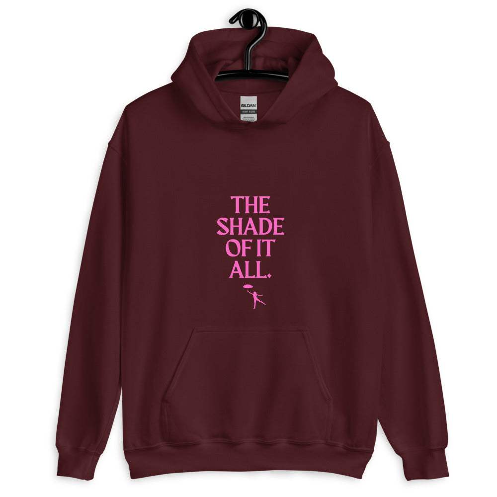 Maroon The Shade Of It All Unisex Hoodie by Queer In The World Originals sold by Queer In The World: The Shop - LGBT Merch Fashion