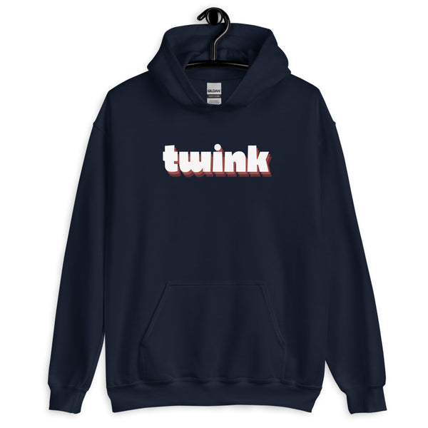 Navy Twink Unisex Hoodie by Queer In The World Originals sold by Queer In The World: The Shop - LGBT Merch Fashion