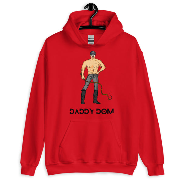 Red Daddy Dom Unisex Hoodie by Queer In The World Originals sold by Queer In The World: The Shop - LGBT Merch Fashion