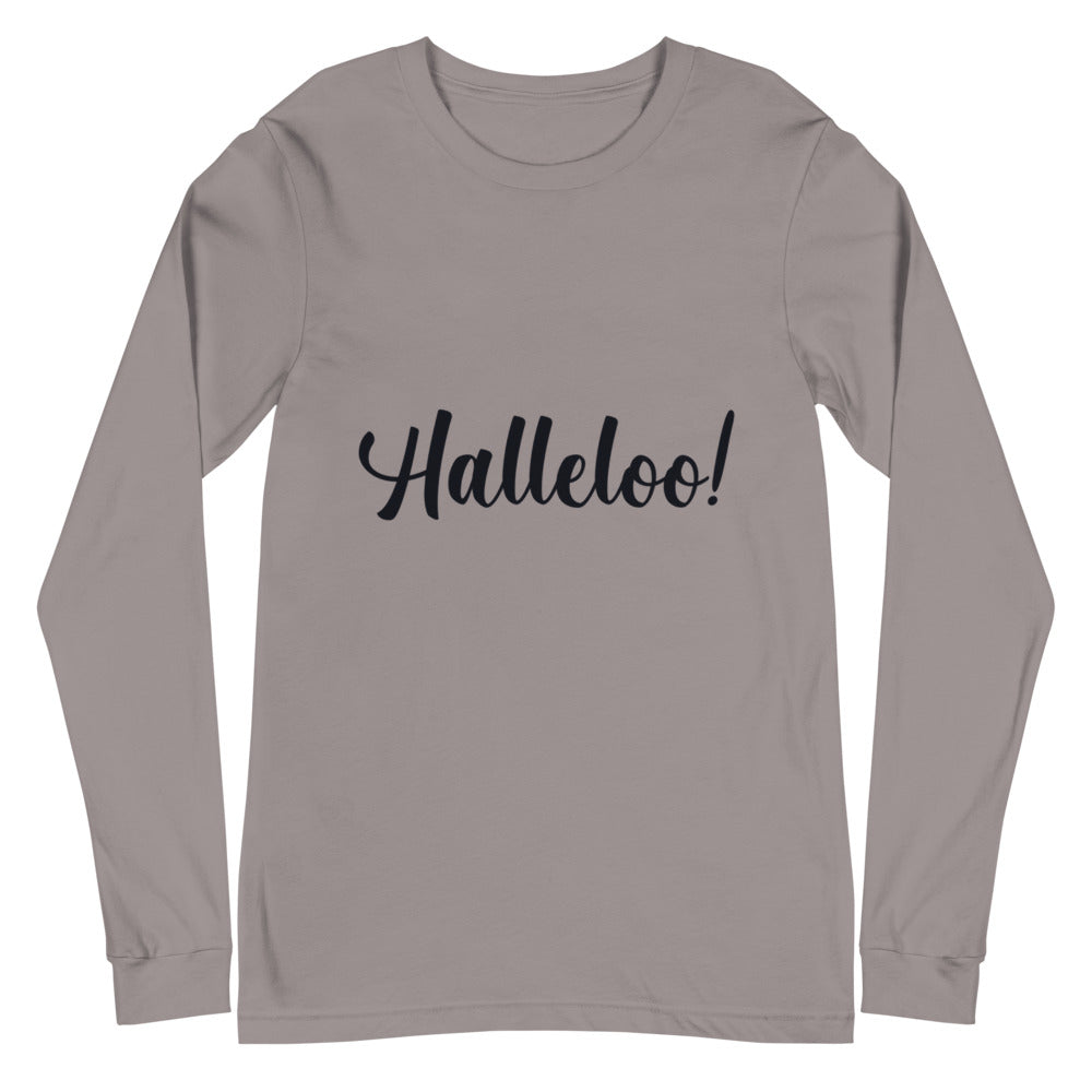 Storm Halleloo! Unisex Long Sleeve T-Shirt by Queer In The World Originals sold by Queer In The World: The Shop - LGBT Merch Fashion