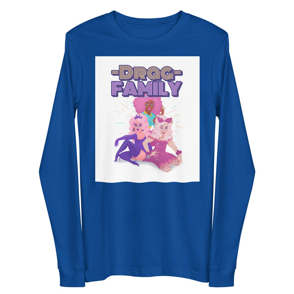 True Royal Drag Family Unisex Long Sleeve Tee by Queer In The World Originals sold by Queer In The World: The Shop - LGBT Merch Fashion