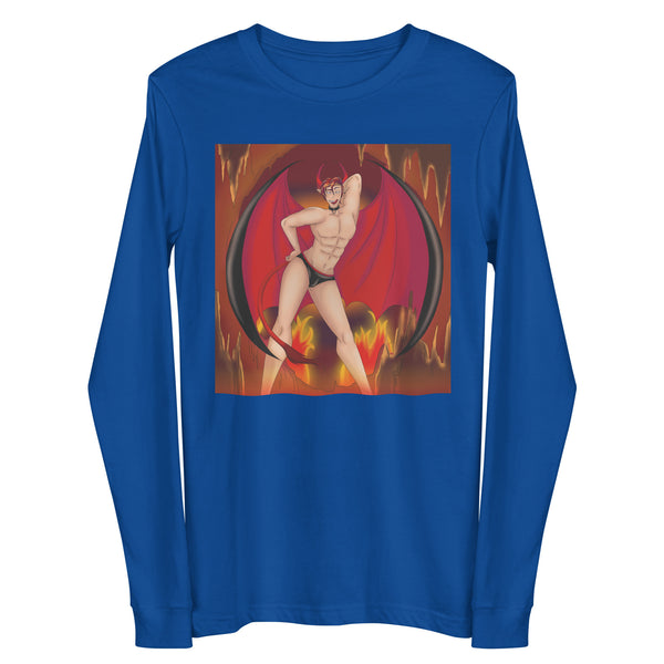 True Royal The Demon Of Homosexuality Unisex Long Sleeve Tee by Queer In The World Originals sold by Queer In The World: The Shop - LGBT Merch Fashion