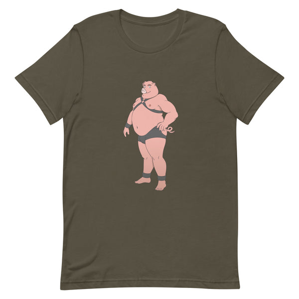 Army Gay Pig T-Shirt by Queer In The World Originals sold by Queer In The World: The Shop - LGBT Merch Fashion