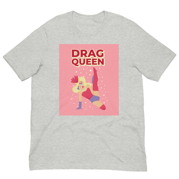 Athletic Heather Drag Queen Unisex T-Shirt by Queer In The World Originals sold by Queer In The World: The Shop - LGBT Merch Fashion