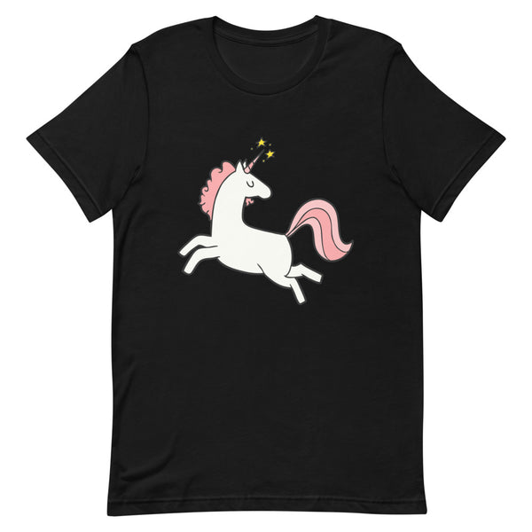 Black Unicorn T-Shirt by Queer In The World Originals sold by Queer In The World: The Shop - LGBT Merch Fashion