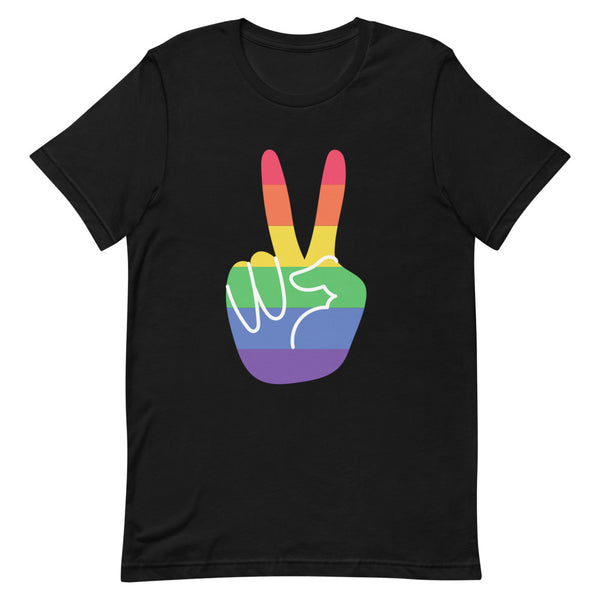Black Gay Pride T-Shirt by Queer In The World Originals sold by Queer In The World: The Shop - LGBT Merch Fashion
