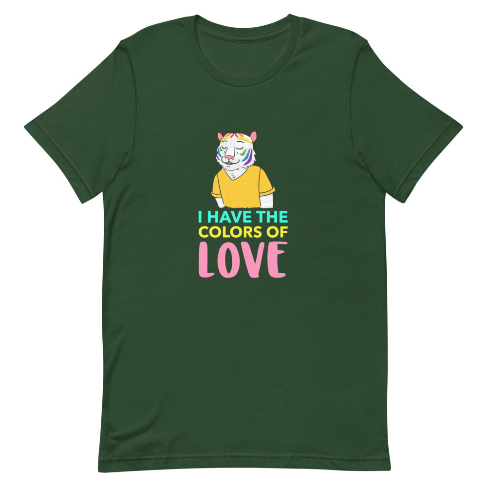 Forest I Have The Colors Of Love T-Shirt by Printful sold by Queer In The World: The Shop - LGBT Merch Fashion