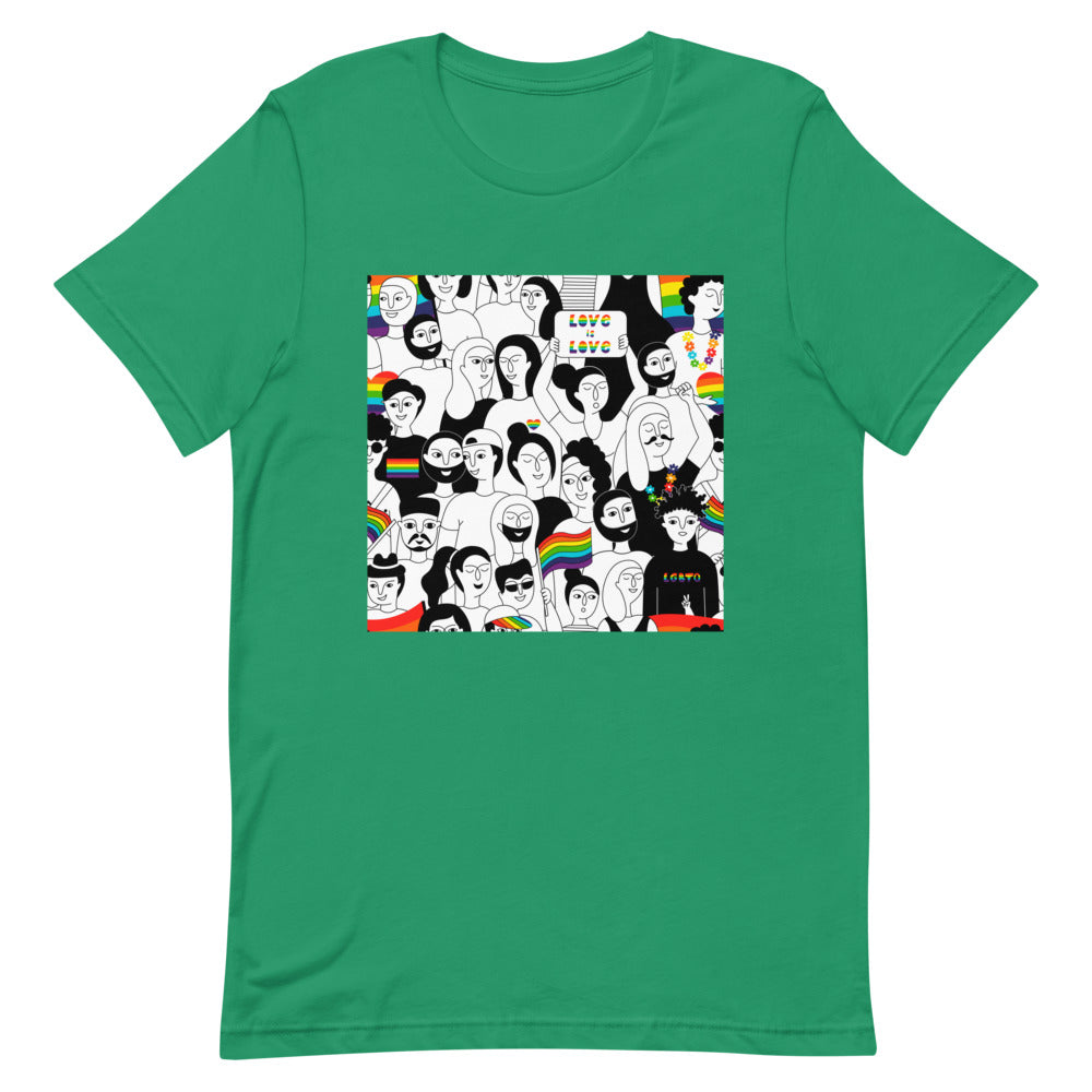 Kelly LGBT Pride T-Shirt by Queer In The World Originals sold by Queer In The World: The Shop - LGBT Merch Fashion
