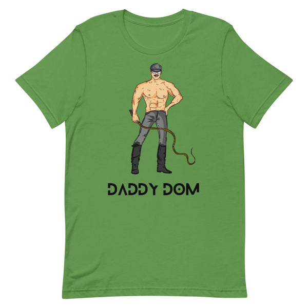 Leaf Daddy Dom T-Shirt by Queer In The World Originals sold by Queer In The World: The Shop - LGBT Merch Fashion