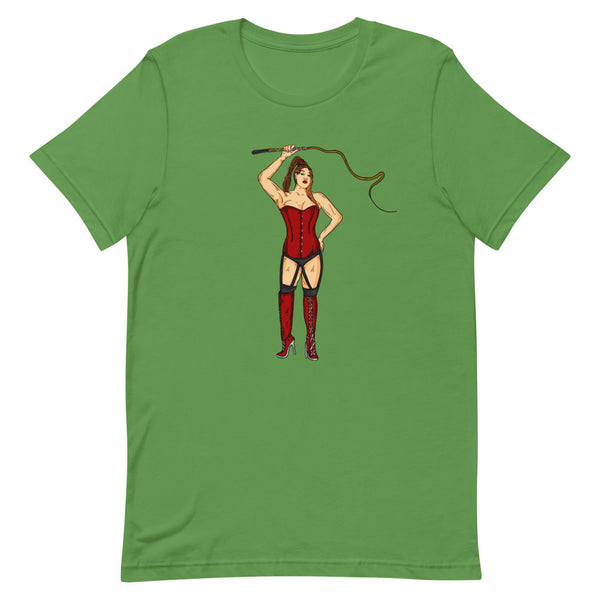 Leaf Dominatrix  T-Shirt by Queer In The World Originals sold by Queer In The World: The Shop - LGBT Merch Fashion