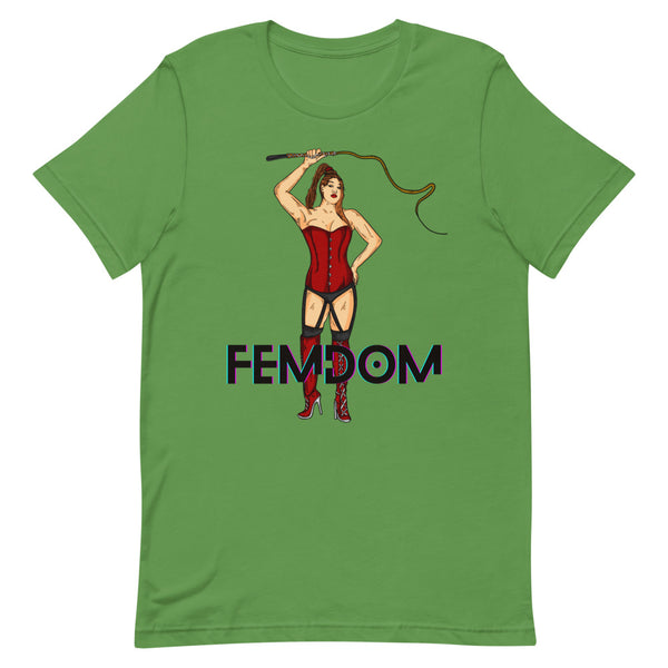 Leaf FEMDOM T-Shirt by Queer In The World Originals sold by Queer In The World: The Shop - LGBT Merch Fashion