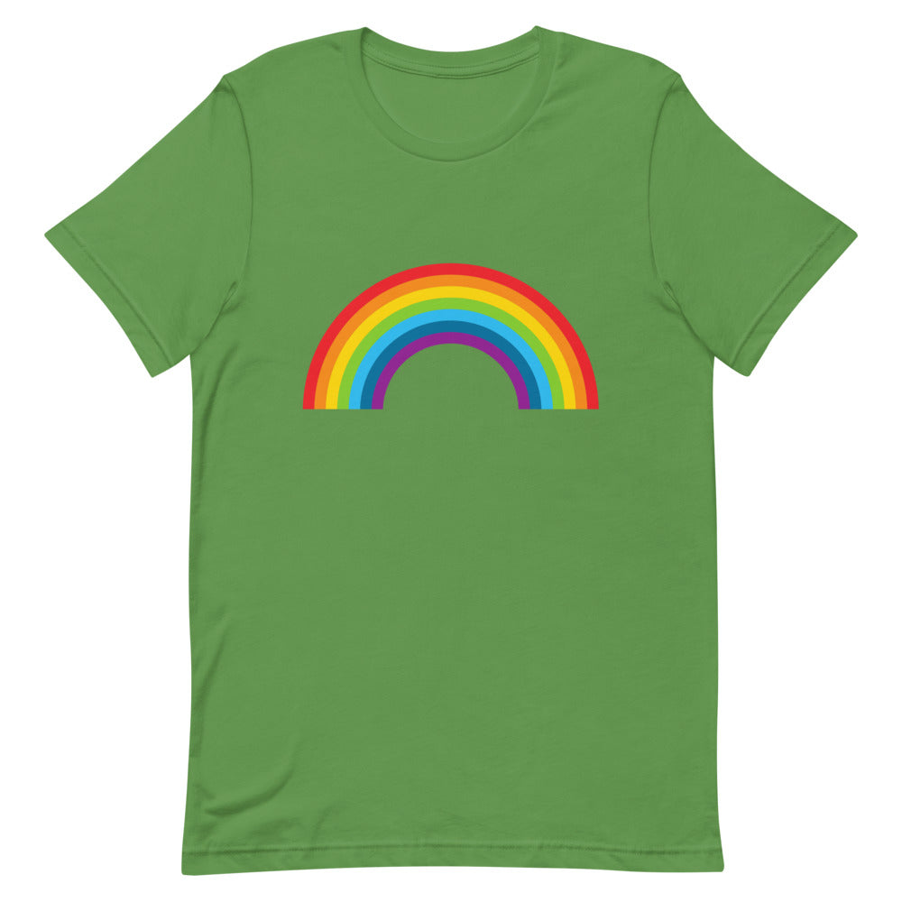 Leaf Rainbow T-Shirt by Queer In The World Originals sold by Queer In The World: The Shop - LGBT Merch Fashion