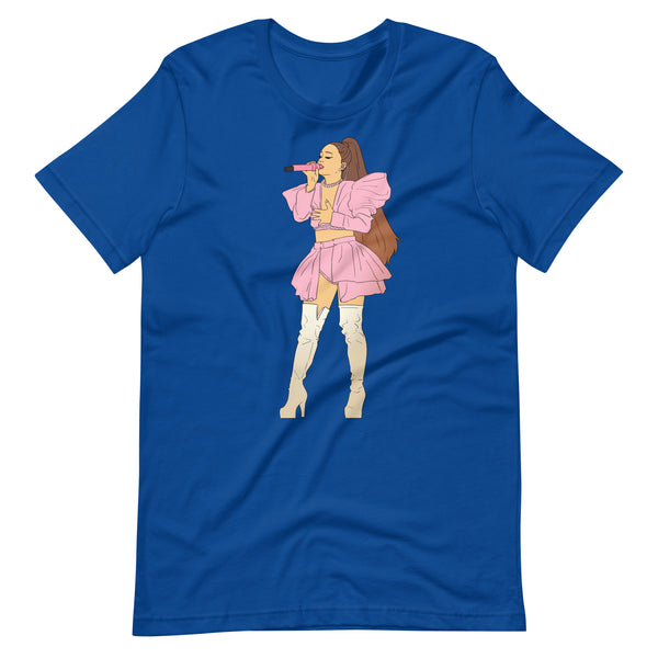 True Royal Ariana Grande Unisex T-Shirt by Queer In The World Originals sold by Queer In The World: The Shop - LGBT Merch Fashion