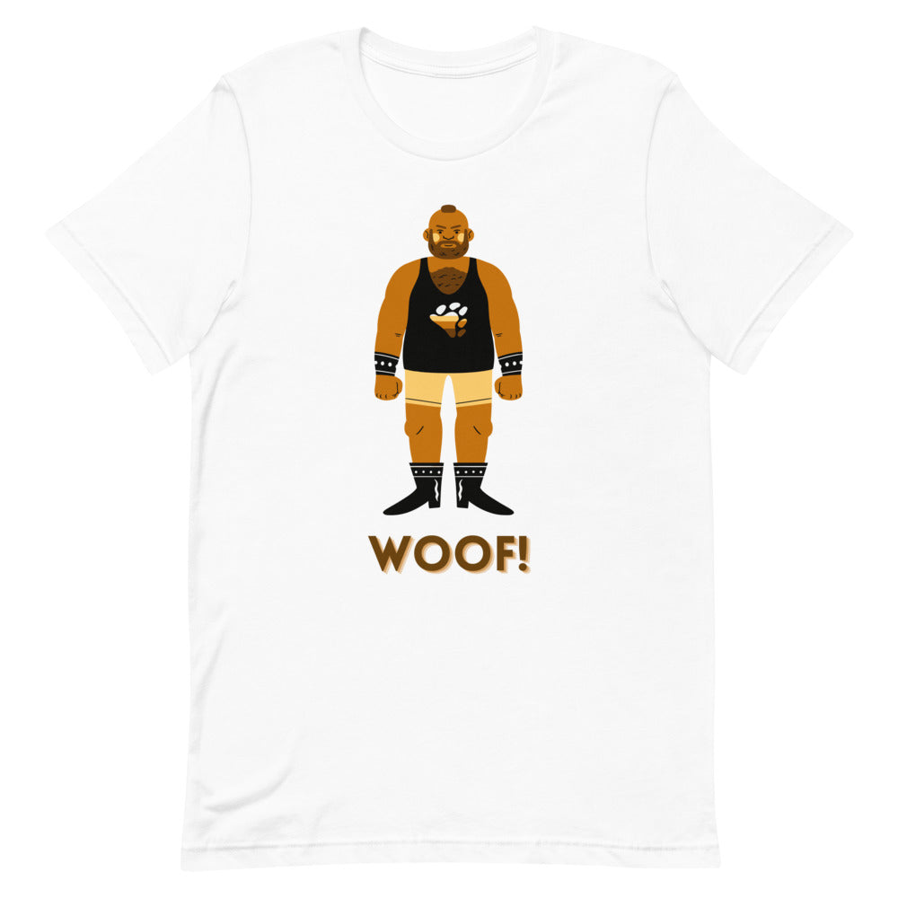 White Woof! Gay Bear T-Shirt by Queer In The World Originals sold by Queer In The World: The Shop - LGBT Merch Fashion