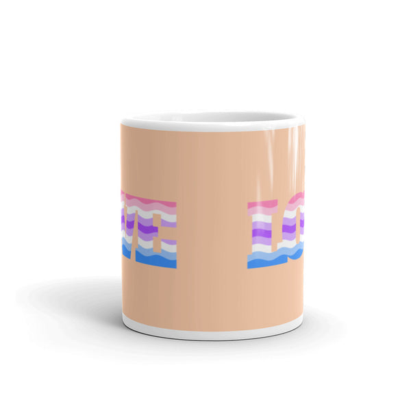  Alternative Genderfluid Love Mug by Queer In The World Originals sold by Queer In The World: The Shop - LGBT Merch Fashion