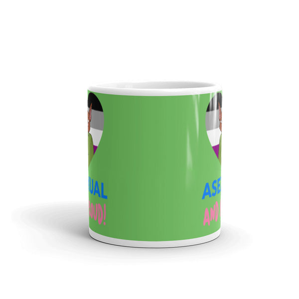  Asexual And Proud Mug by Queer In The World Originals sold by Queer In The World: The Shop - LGBT Merch Fashion