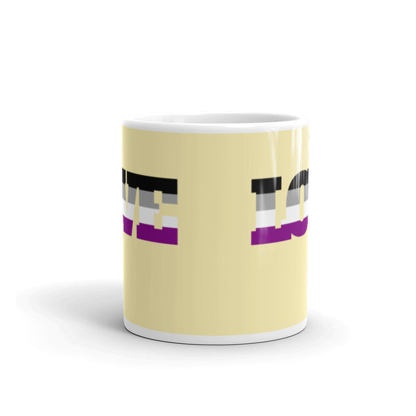  Asexual Love Mug by Queer In The World Originals sold by Queer In The World: The Shop - LGBT Merch Fashion