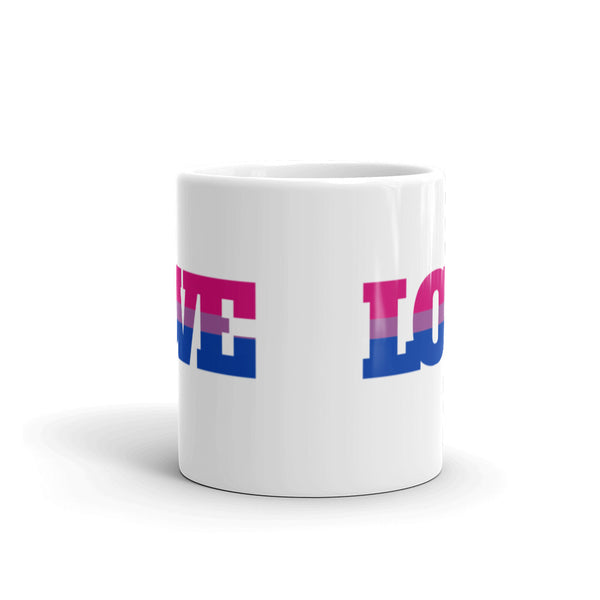  Bisexual Love Mug by Queer In The World Originals sold by Queer In The World: The Shop - LGBT Merch Fashion