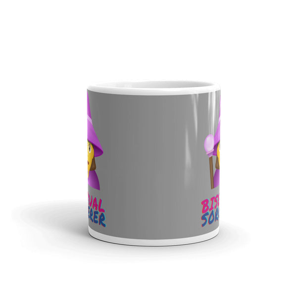  Bisexual Sorcerer Mug by Queer In The World Originals sold by Queer In The World: The Shop - LGBT Merch Fashion