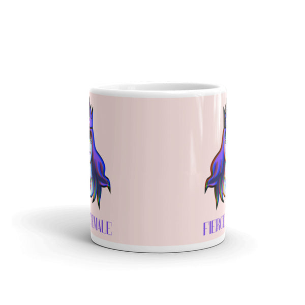  Fierce Female Mug by Queer In The World Originals sold by Queer In The World: The Shop - LGBT Merch Fashion