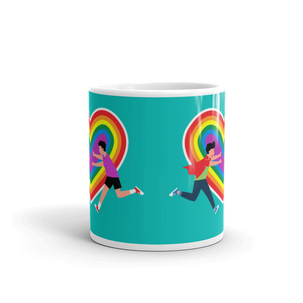  Gay Couple Mug by Queer In The World Originals sold by Queer In The World: The Shop - LGBT Merch Fashion