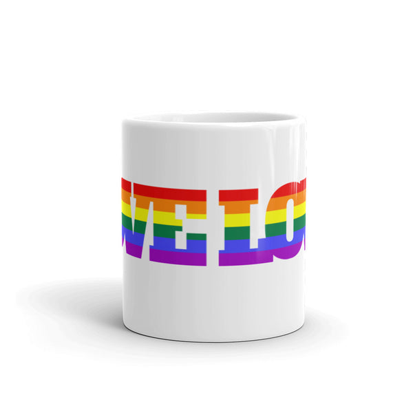  Gay Love Mug by Queer In The World Originals sold by Queer In The World: The Shop - LGBT Merch Fashion