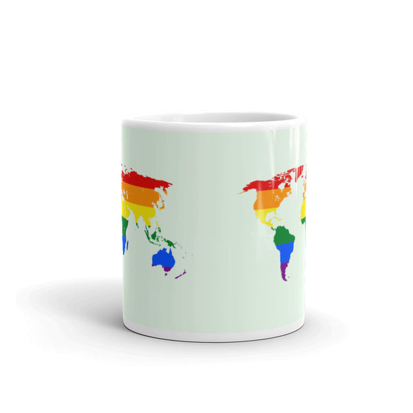  Gay Map Mug by Queer In The World Originals sold by Queer In The World: The Shop - LGBT Merch Fashion