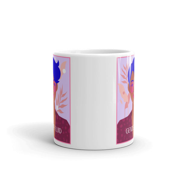  Gender-fluid Mug by Queer In The World Originals sold by Queer In The World: The Shop - LGBT Merch Fashion