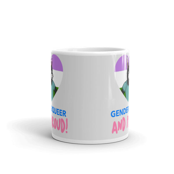  Genderqueer And Proud Mug by Queer In The World Originals sold by Queer In The World: The Shop - LGBT Merch Fashion