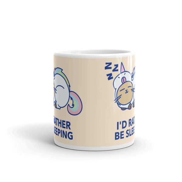  I'd Rather Be Sleeping Mug by Queer In The World Originals sold by Queer In The World: The Shop - LGBT Merch Fashion