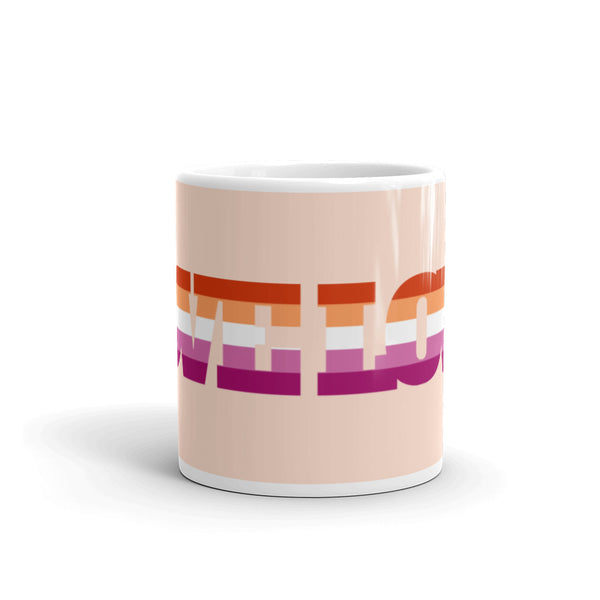  Lesbian Love Mug by Queer In The World Originals sold by Queer In The World: The Shop - LGBT Merch Fashion