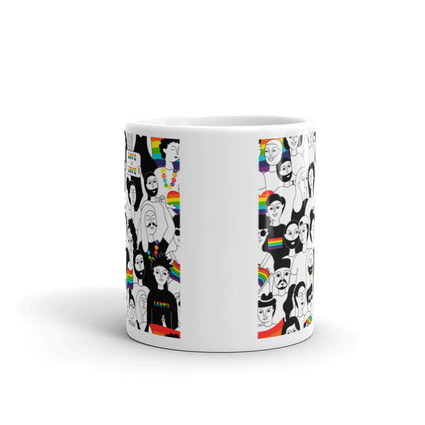  LGBT Pride Mug by Queer In The World Originals sold by Queer In The World: The Shop - LGBT Merch Fashion