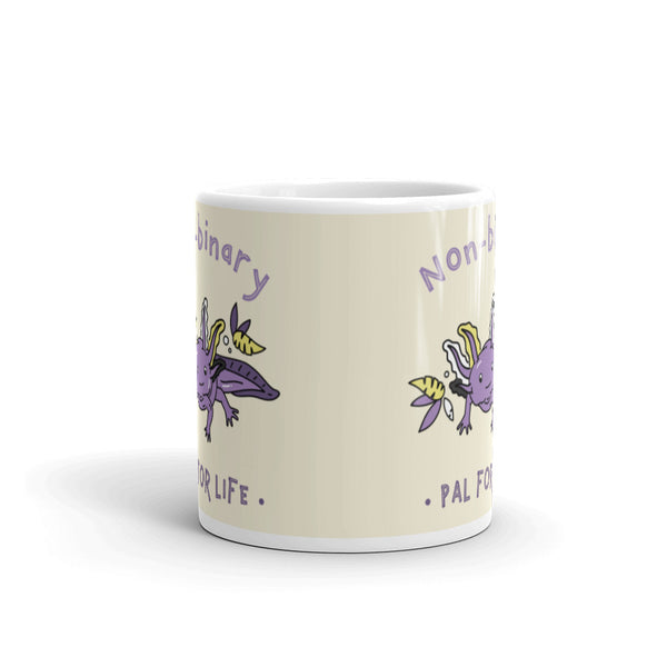  Non-Binary Pal For Life Mug by Queer In The World Originals sold by Queer In The World: The Shop - LGBT Merch Fashion