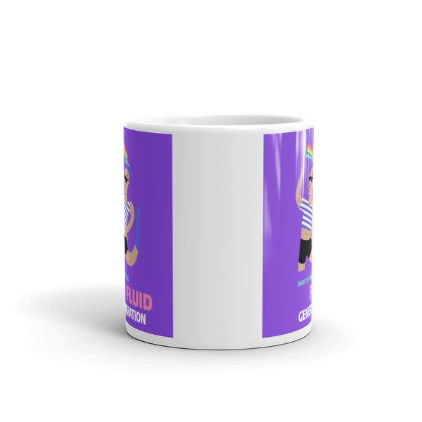  Part Of The Fluid Generation Mug by Queer In The World Originals sold by Queer In The World: The Shop - LGBT Merch Fashion