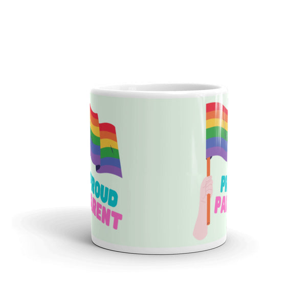  Proud Parent Mug by Queer In The World Originals sold by Queer In The World: The Shop - LGBT Merch Fashion