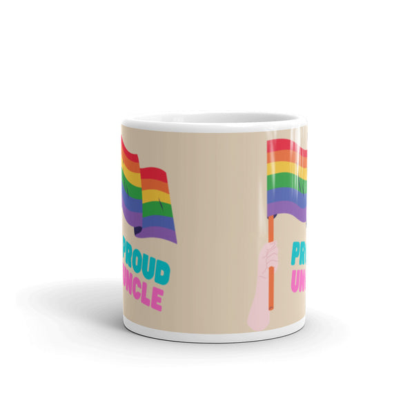  Proud Uncle Mug by Queer In The World Originals sold by Queer In The World: The Shop - LGBT Merch Fashion