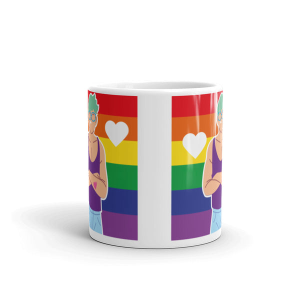  Queer Love Mug by Queer In The World Originals sold by Queer In The World: The Shop - LGBT Merch Fashion