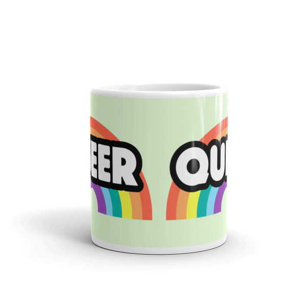  Queer Rainbow Mug by Queer In The World Originals sold by Queer In The World: The Shop - LGBT Merch Fashion