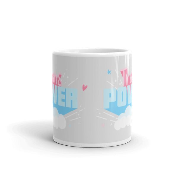  Stand Proud Trans Power Mug by Queer In The World Originals sold by Queer In The World: The Shop - LGBT Merch Fashion