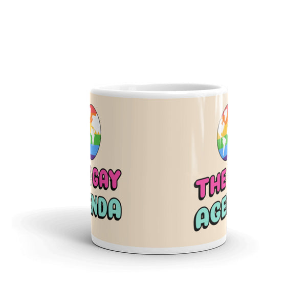  The Gay Agenda Mug by Queer In The World Originals sold by Queer In The World: The Shop - LGBT Merch Fashion